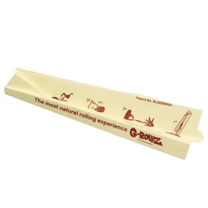 G-ROLLZ | 6x Bio Organic Hemp 1¼ Size Pre-Rolled Cones (15 pack Display, 30 wraps) - [BG1173QA]